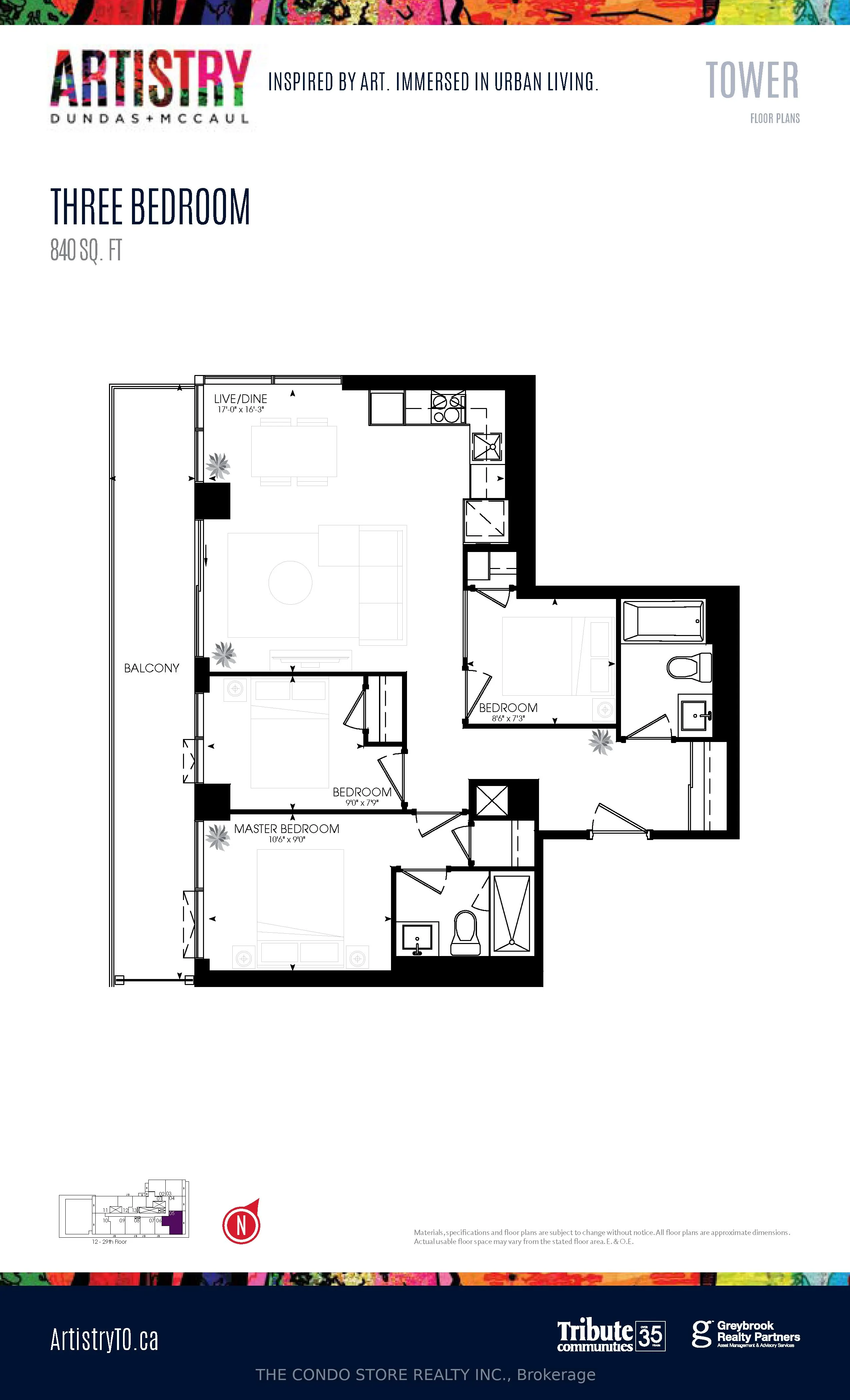 280 Dundas Street W, #1405