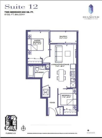 75 Canterbury Place, #712