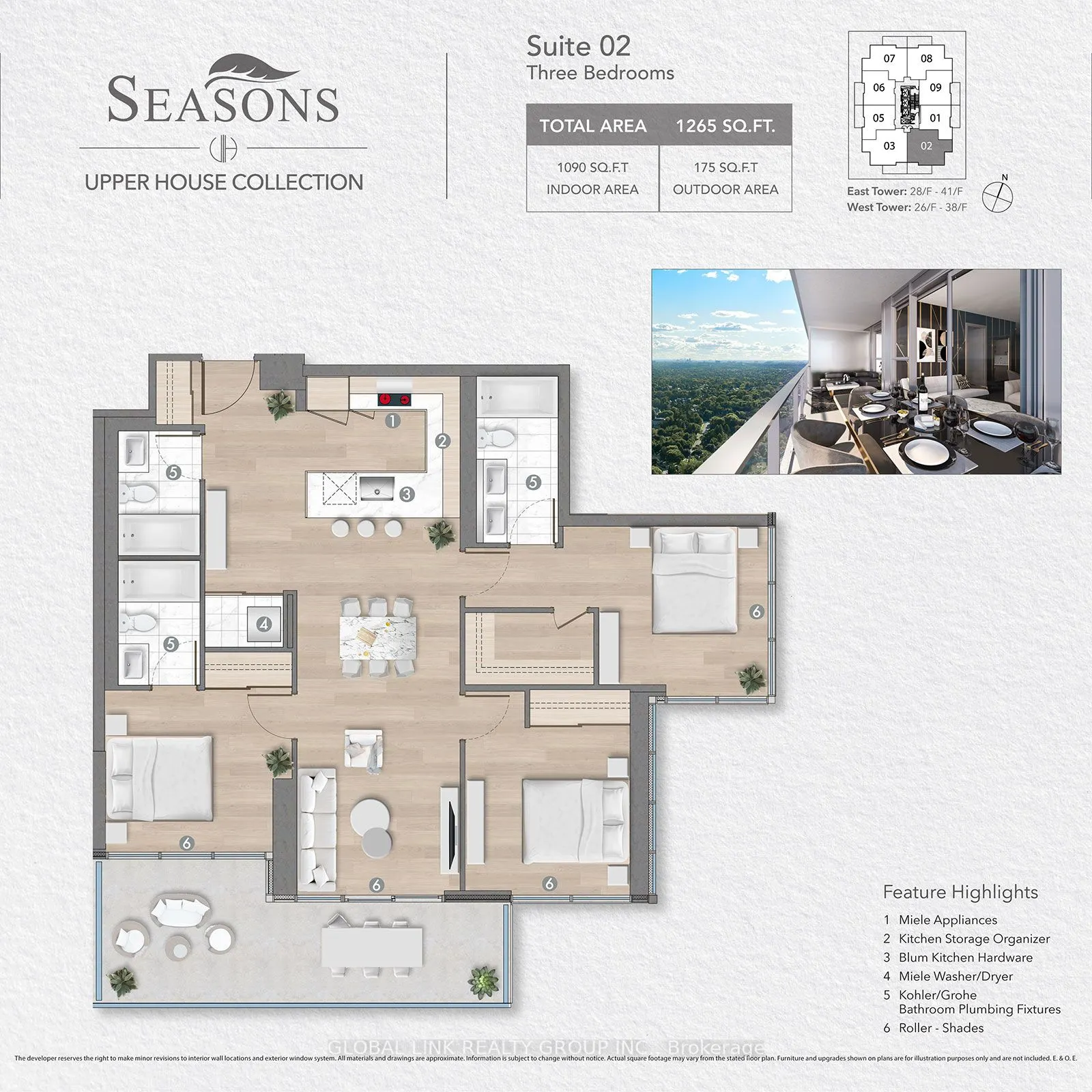 95 Mcmahon Drive, #3502
