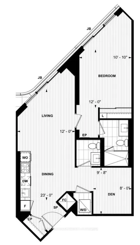 155 MERCHANT'S WHARF, #607