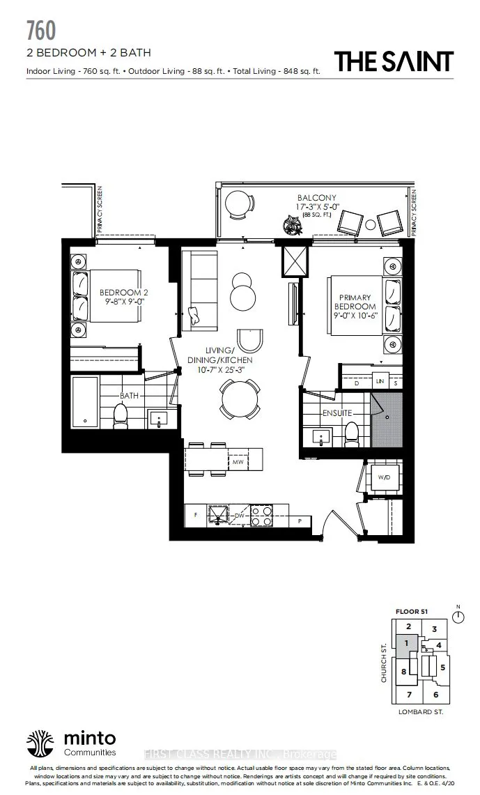 89 Church Street, #5101