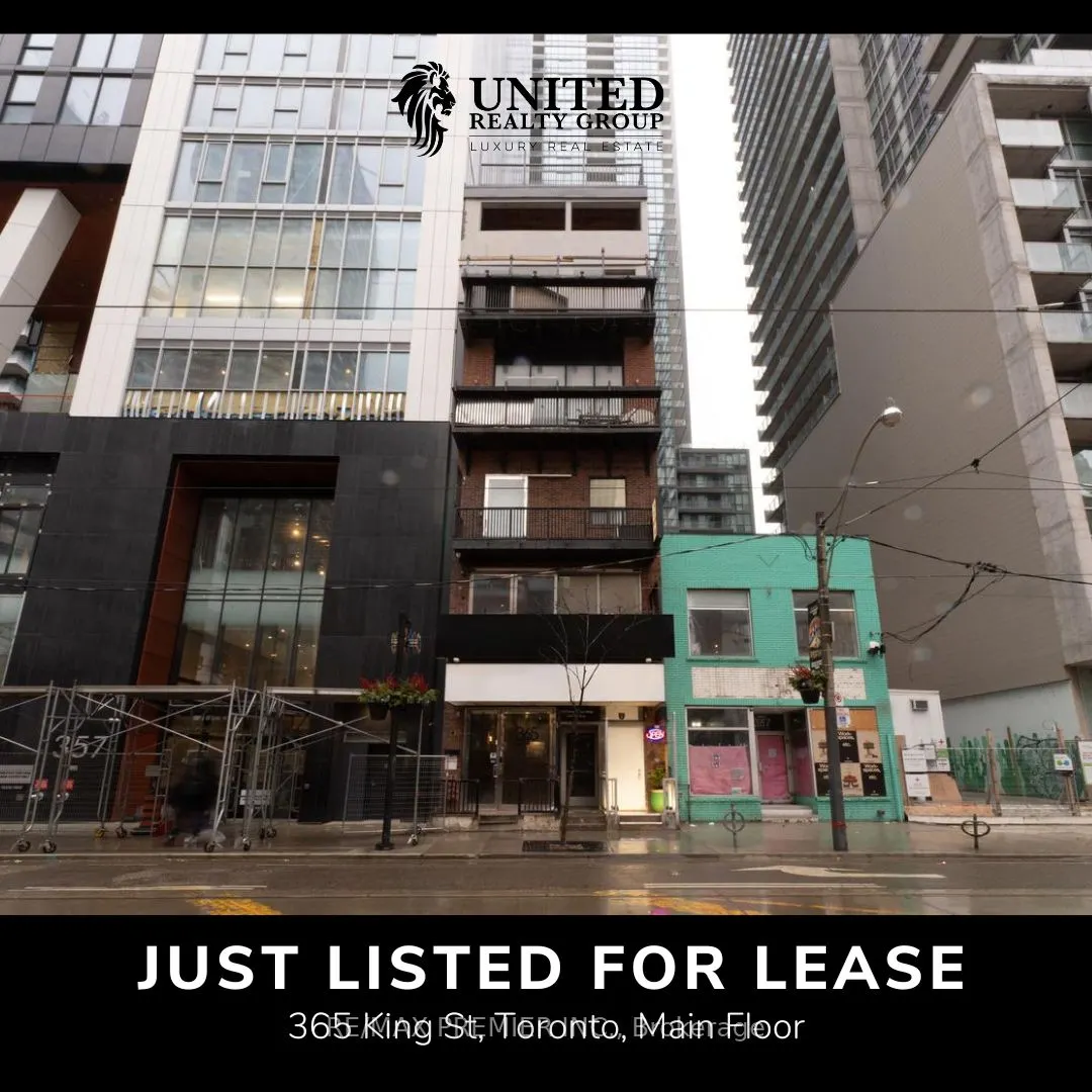 365 King Street W, #Main Floor