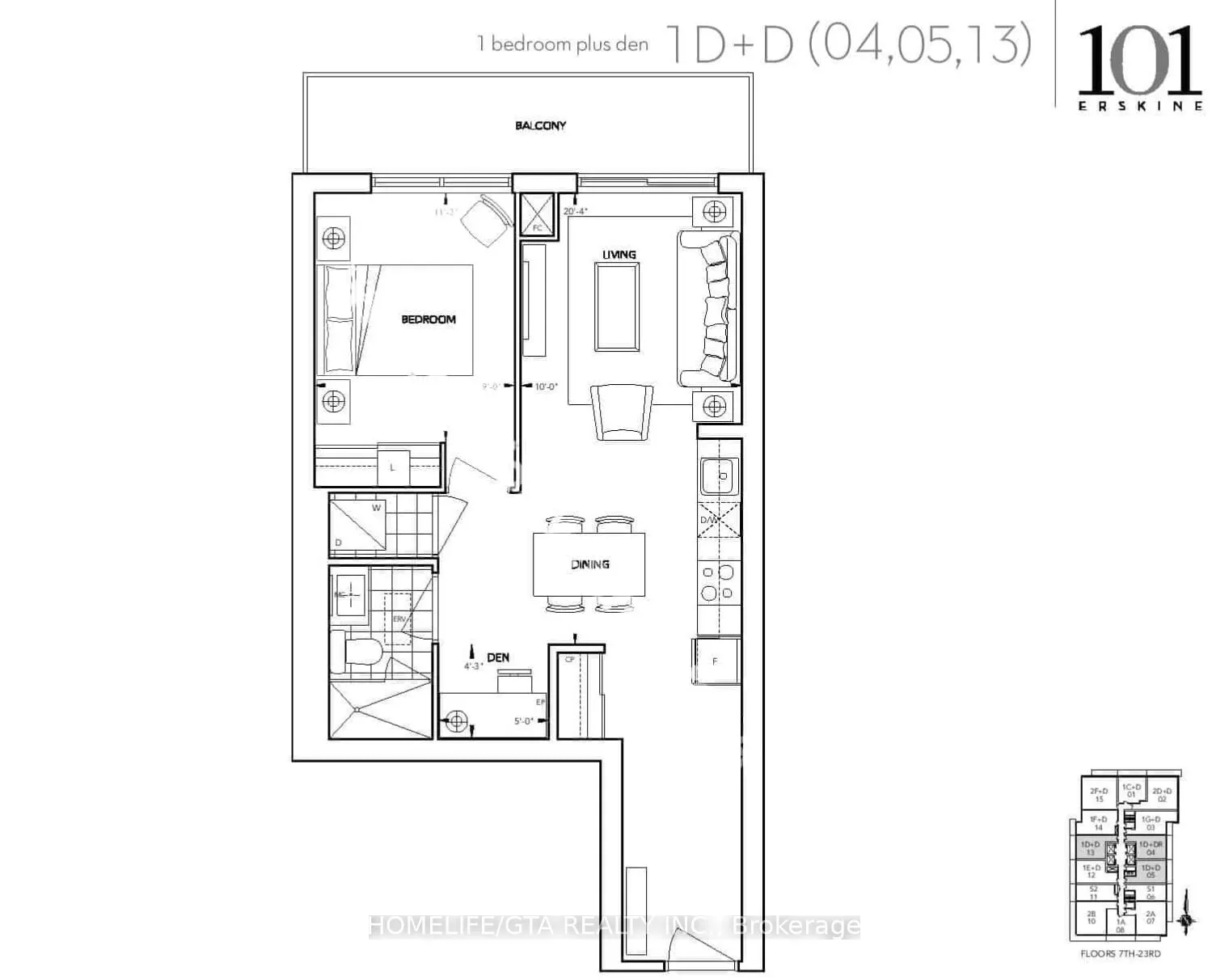 101 Erskine Avenue, #1204