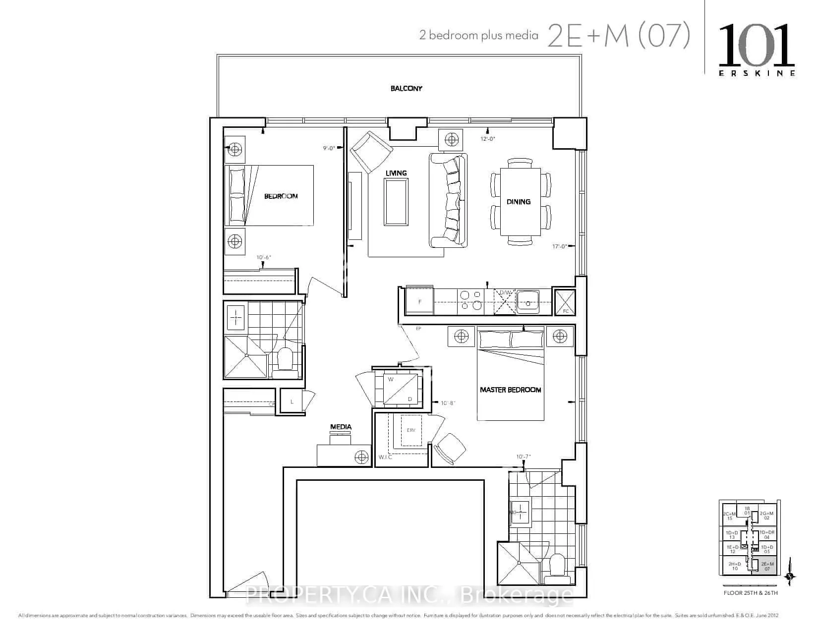 101 Erskine Avenue, #2507