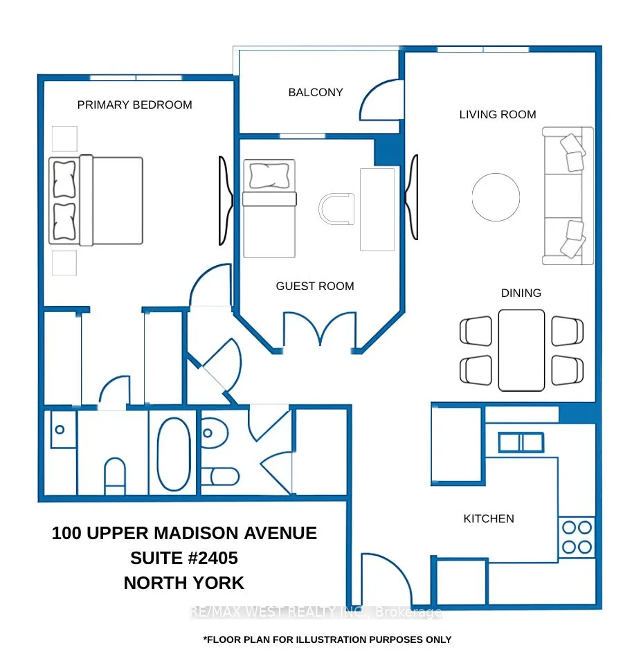 100 UPPER MADISON Avenue #2405