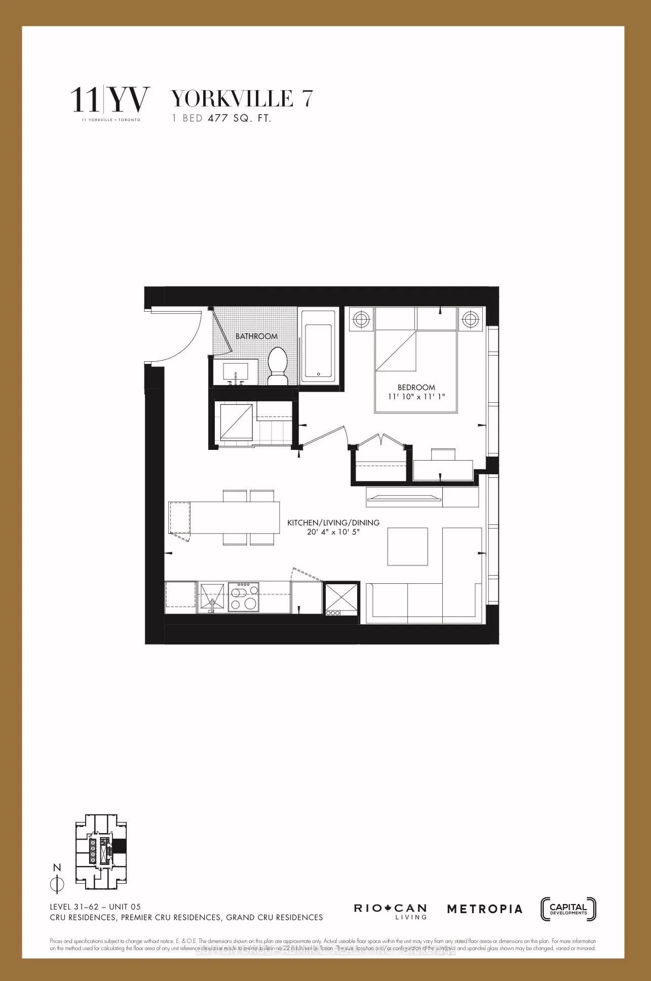 11 Yorkville Avenue #3505