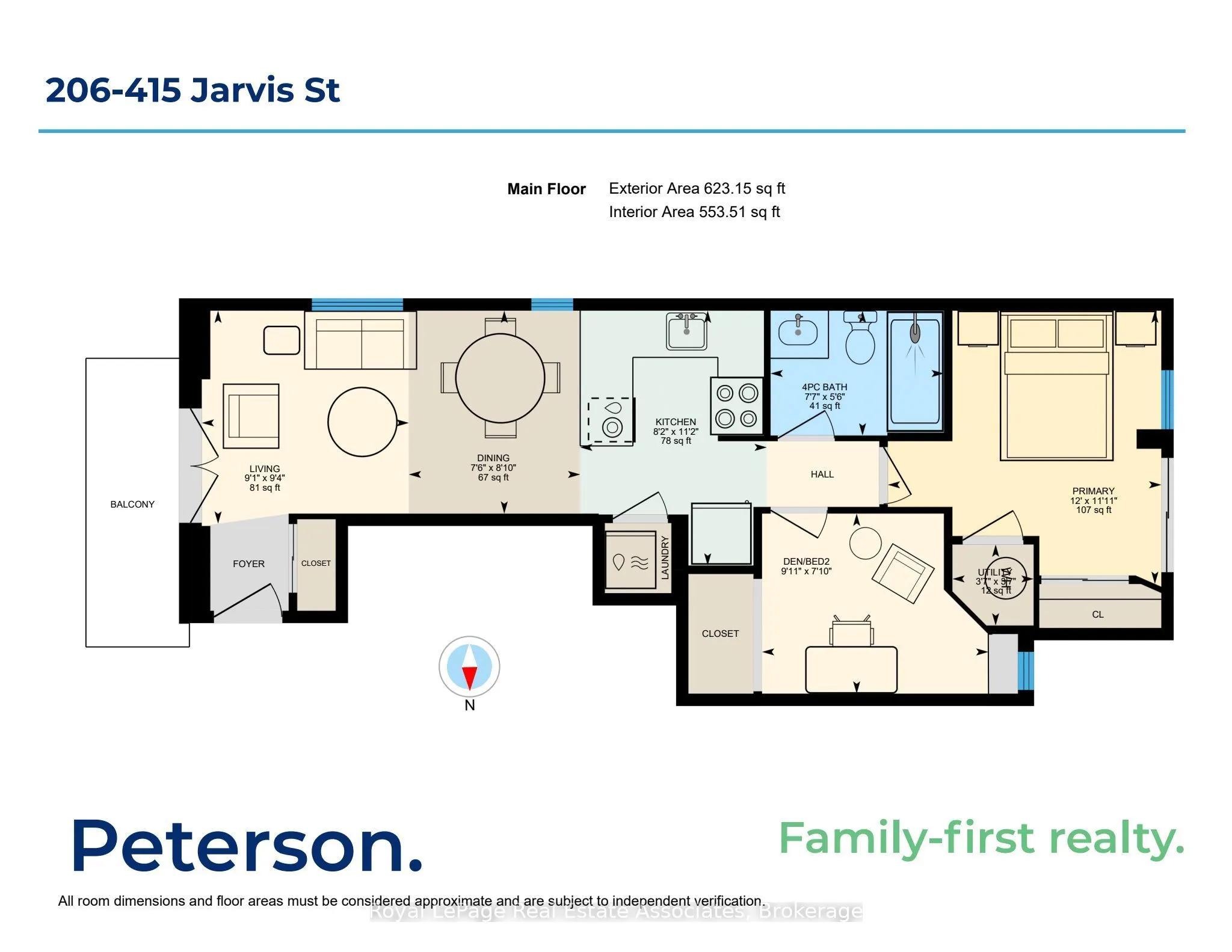 415 Jarvis Street #206