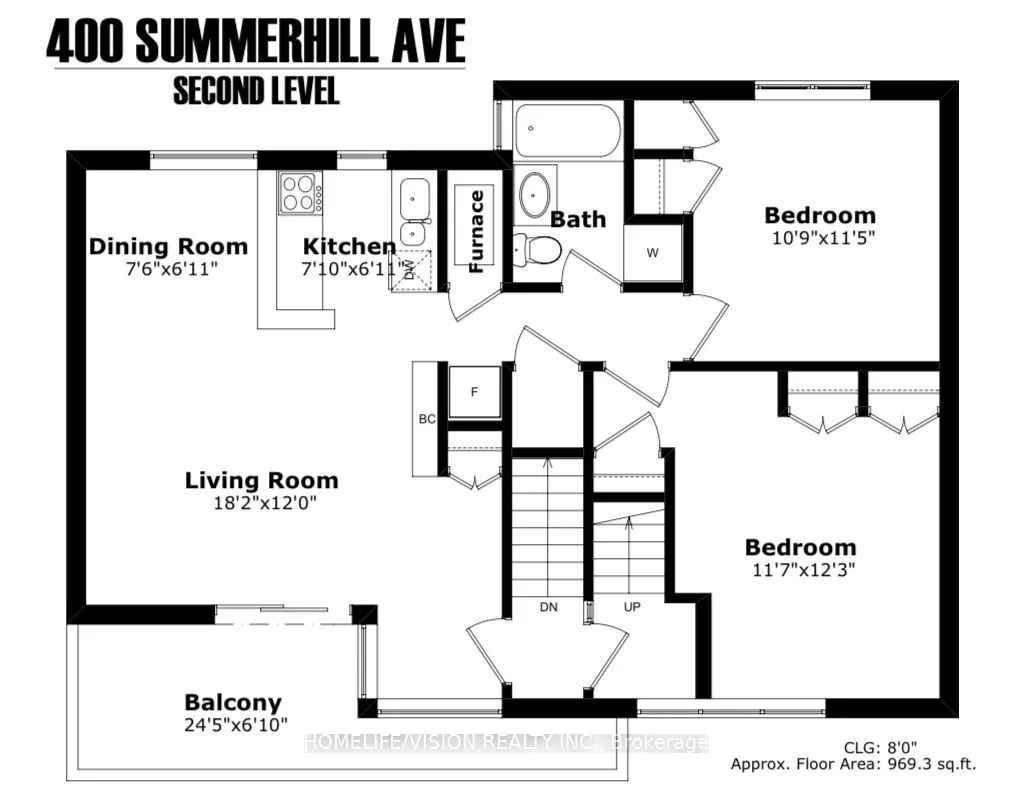 400 Summerhill Avenue #2nd Flr