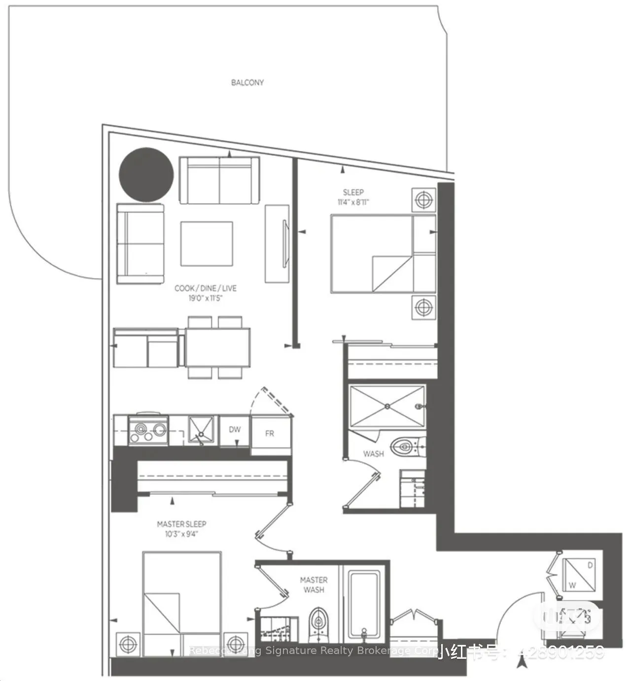 1 Bloor Street #3504