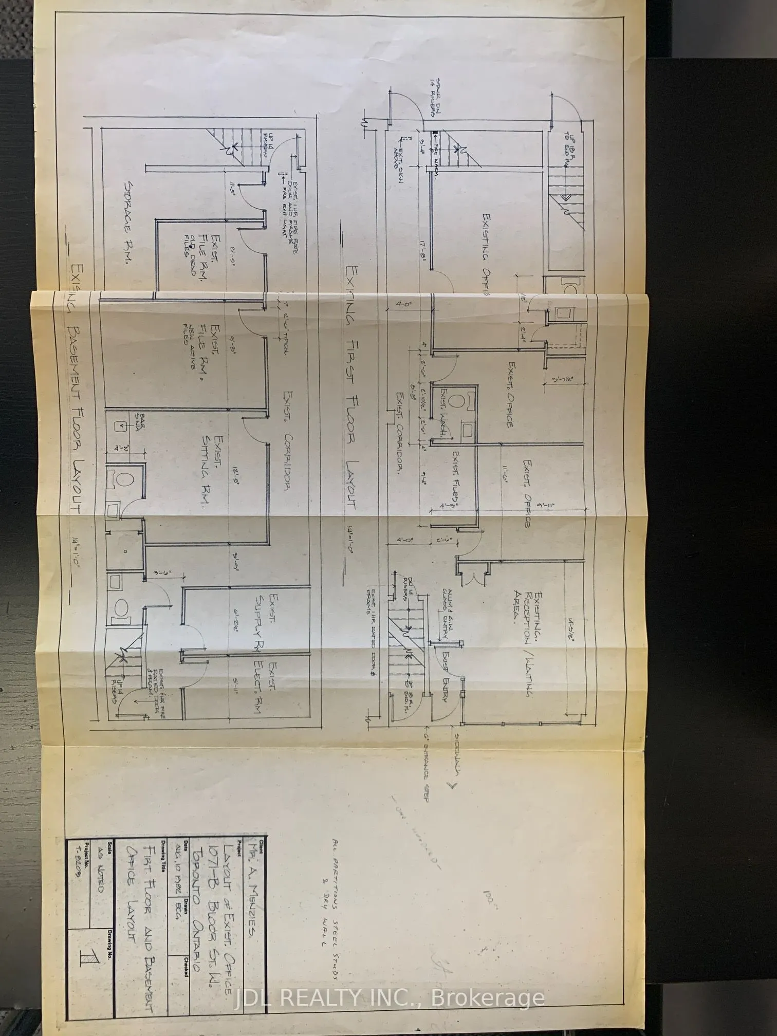 1071-B Bloor Street W