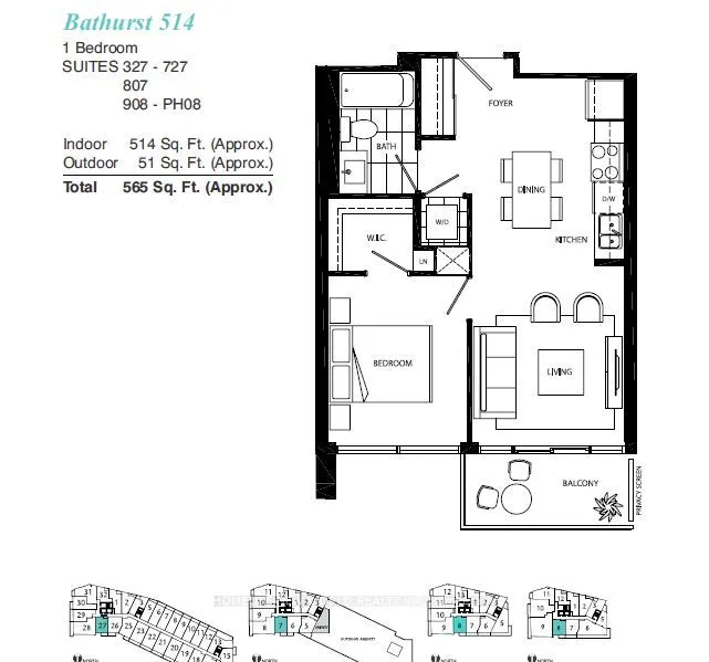50 Bruyeres Mews #1508