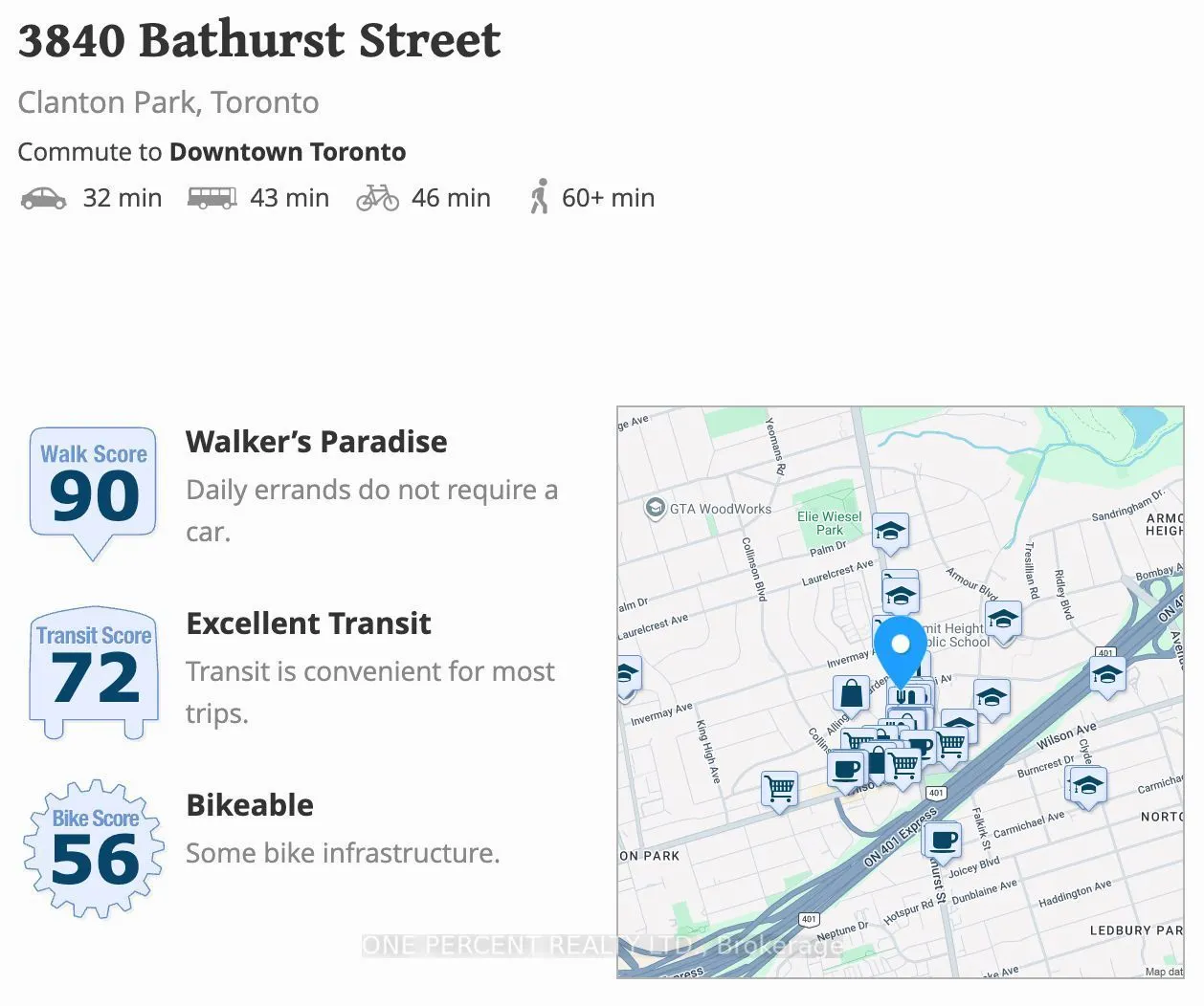 3840 Bathurst Street #109
