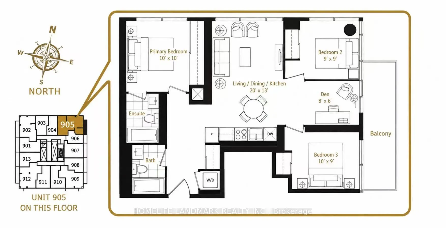 501 Yonge Street #905