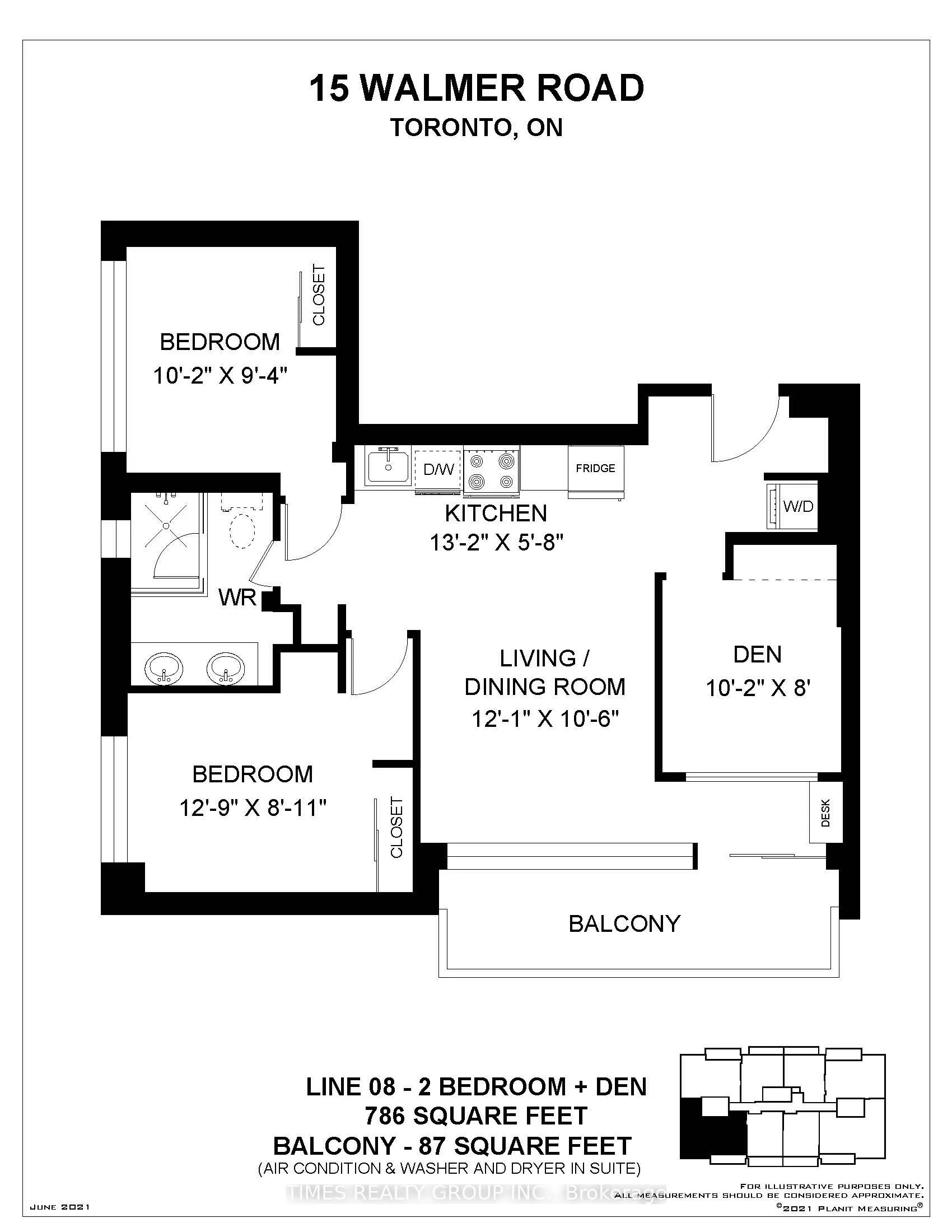 15 Walmer Road #508