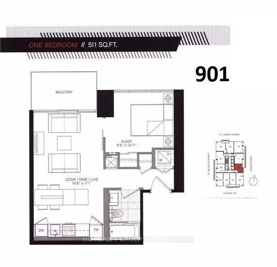 5 St Joseph Street #901
