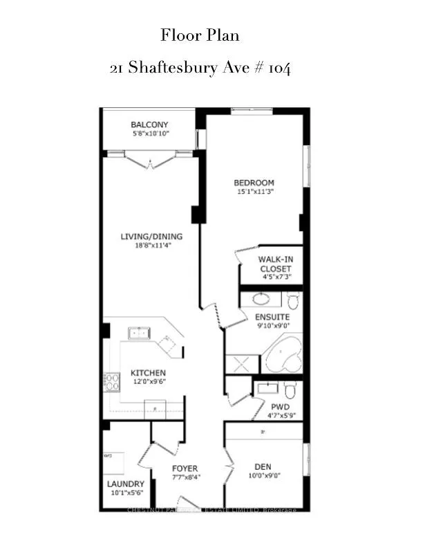 21 Shaftesbury Avenue #104