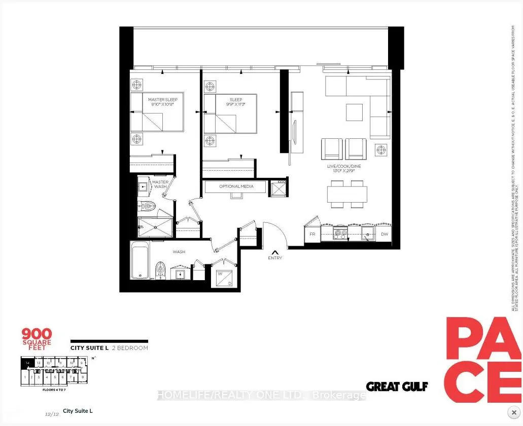 159 Dundas Street E #614