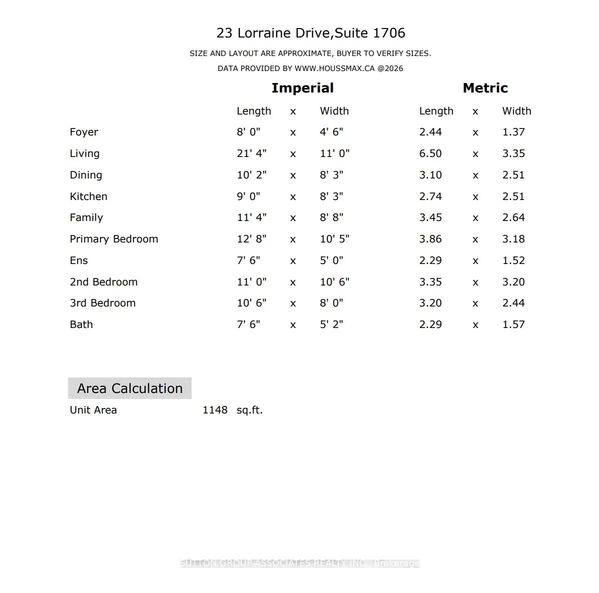 23 Lorraine Drive #1706