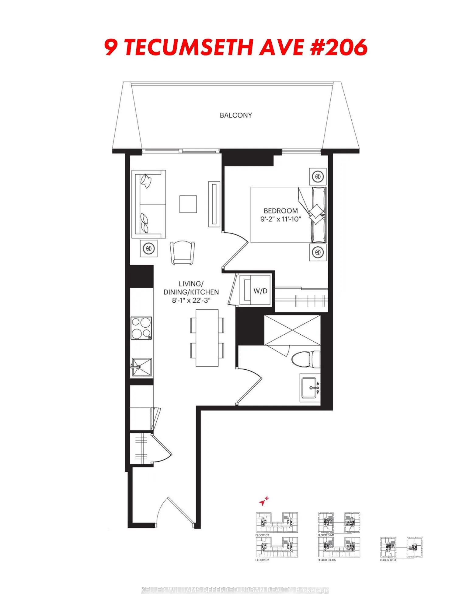 9 Tecumseth Street #206