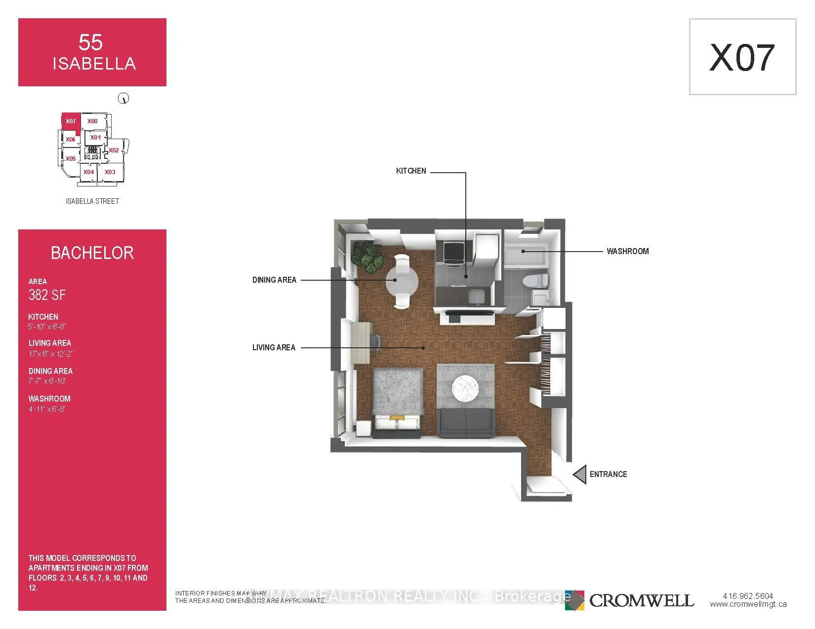 55 Isabella Street #707
