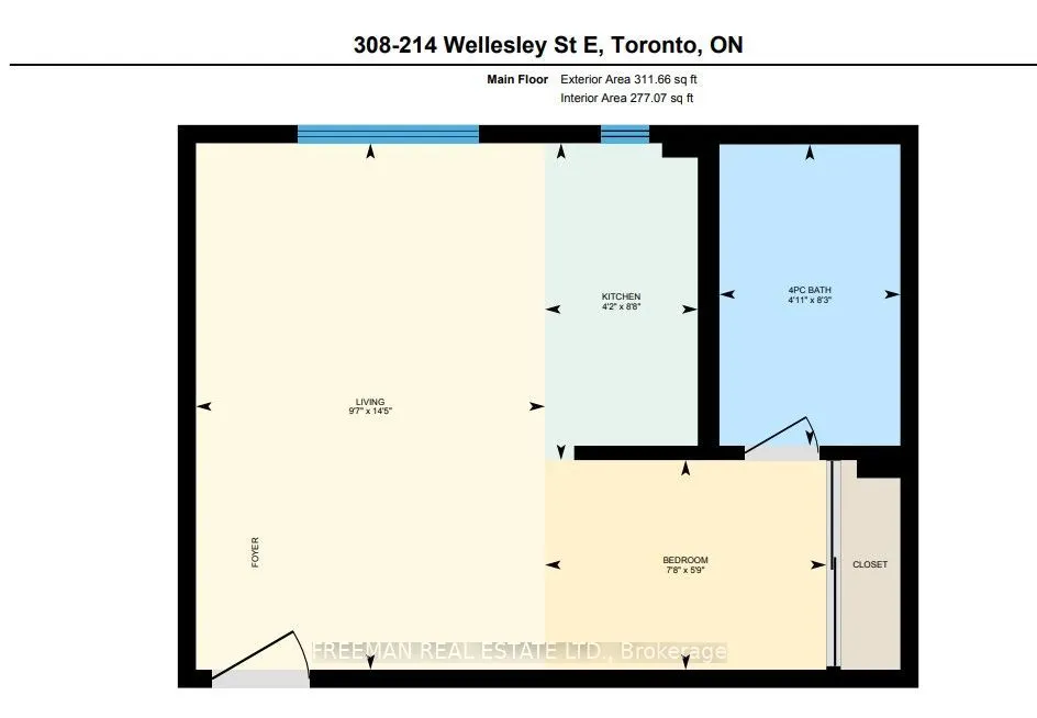 214 Wellesley Street #304