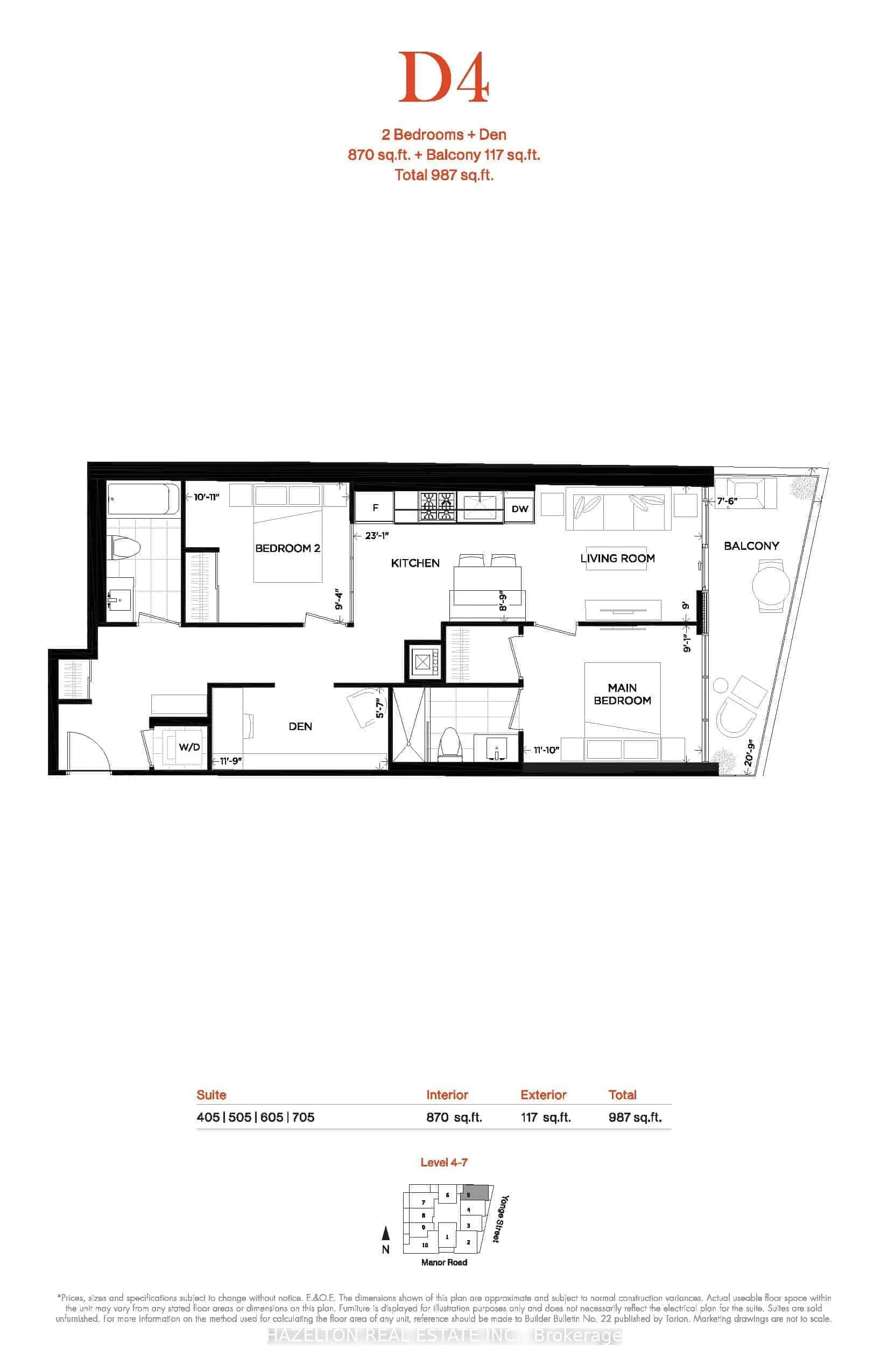 8 Manor Road W #605