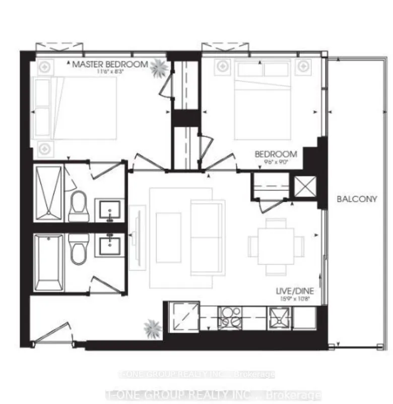 280 Dundas Street W #1803