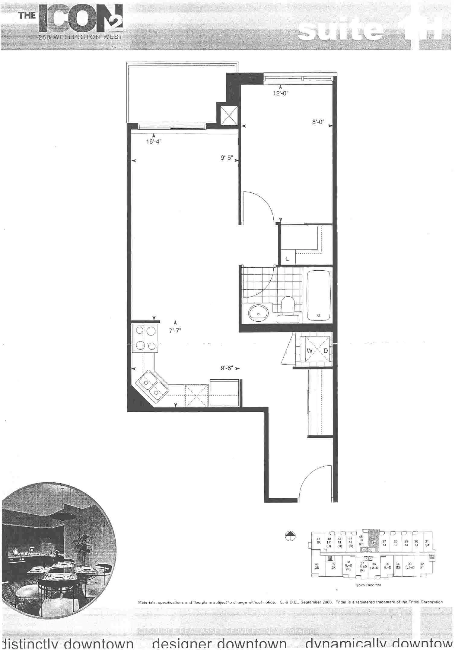 250 Wellington Street W #1445