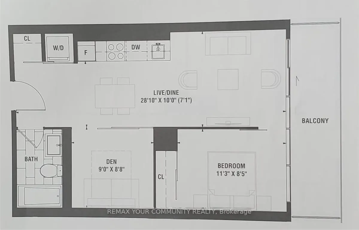 15 Queens Quay E #408