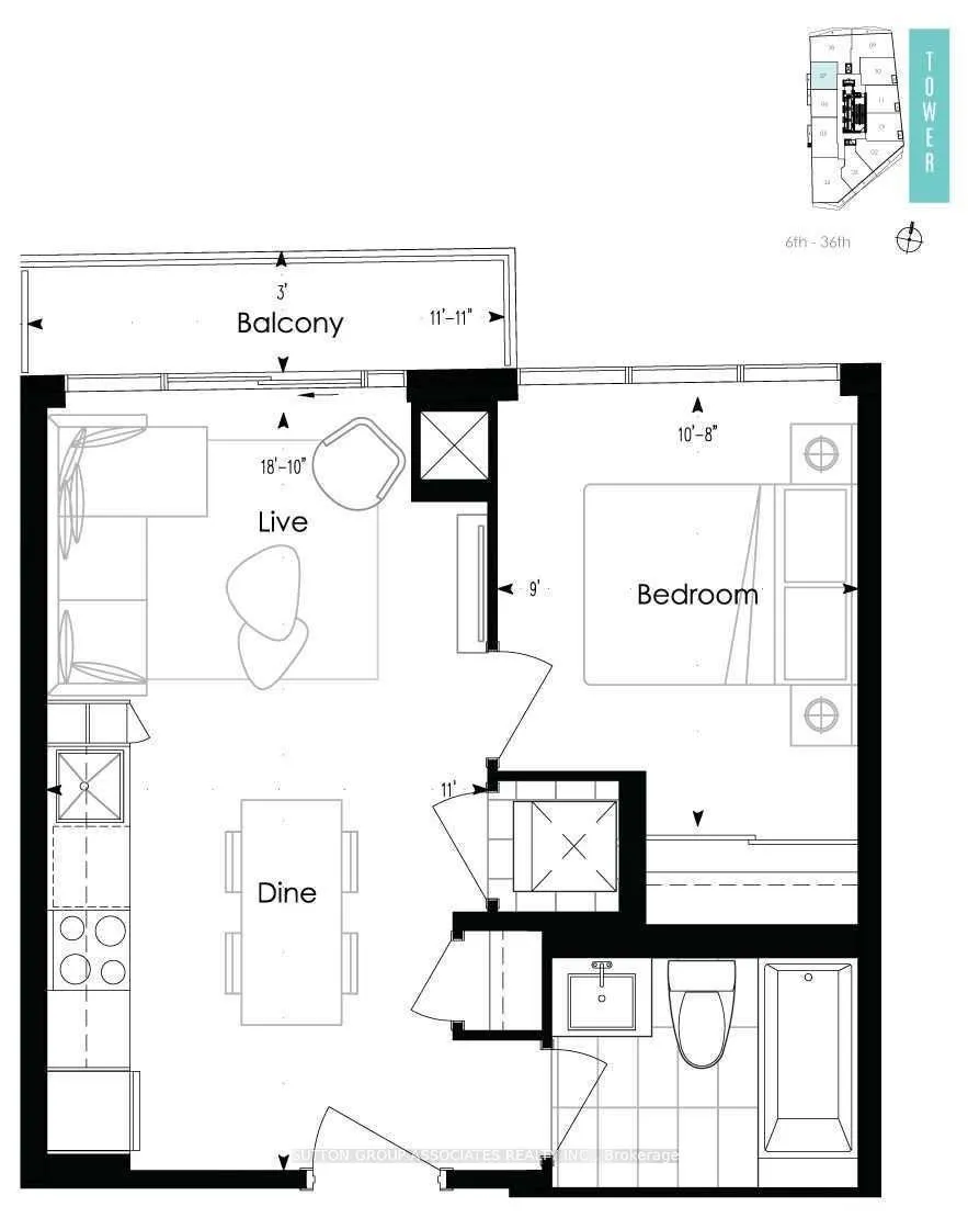 77 Mutual Street #3107