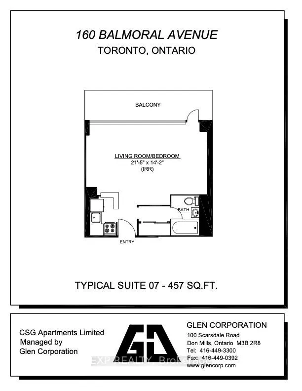 160 Balmoral Avenue #1007