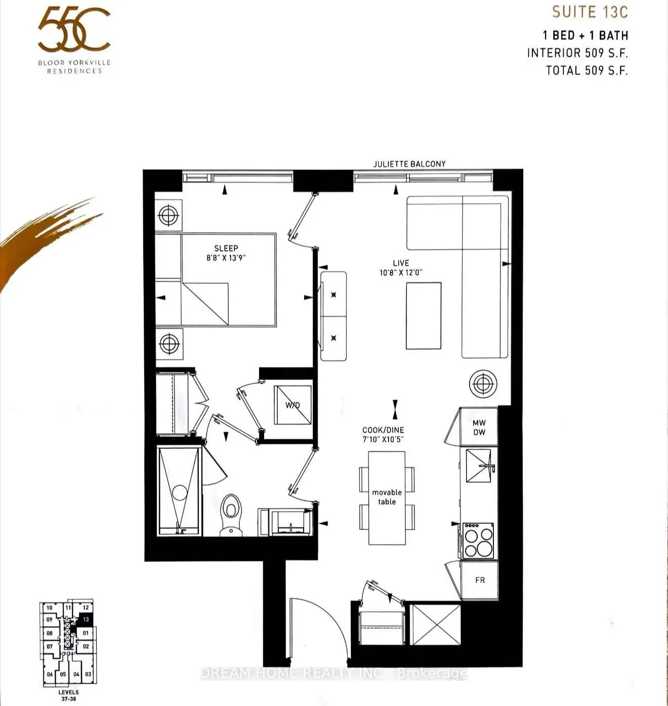 55 Charles Street E #1413