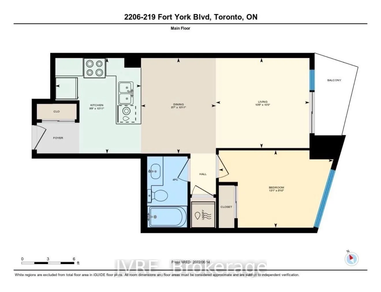 219 Fort York Boulevard #2206