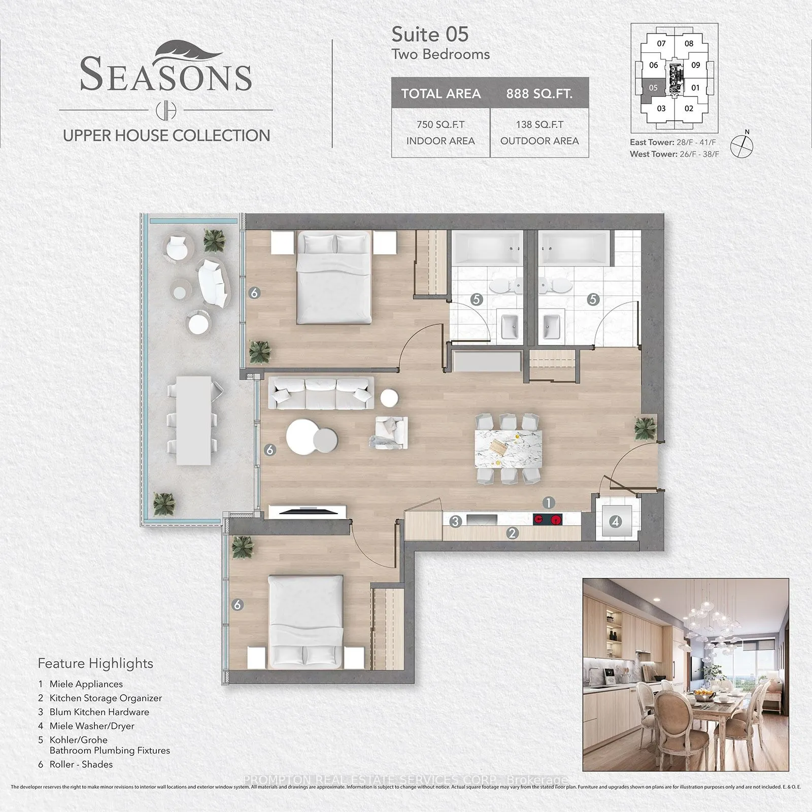 95 Mcmahon Drive #2805