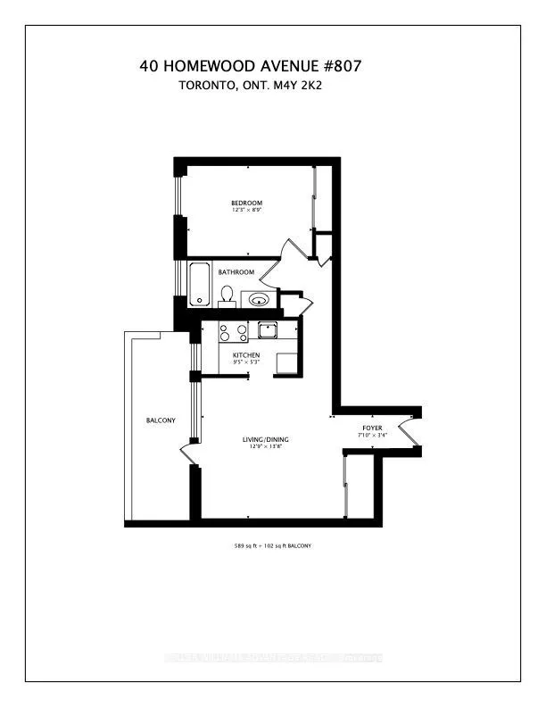 40 Homewood Avenue #807