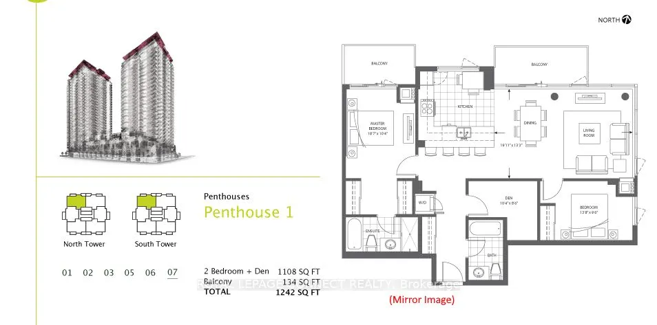190 Borough Drive, #3607Uph