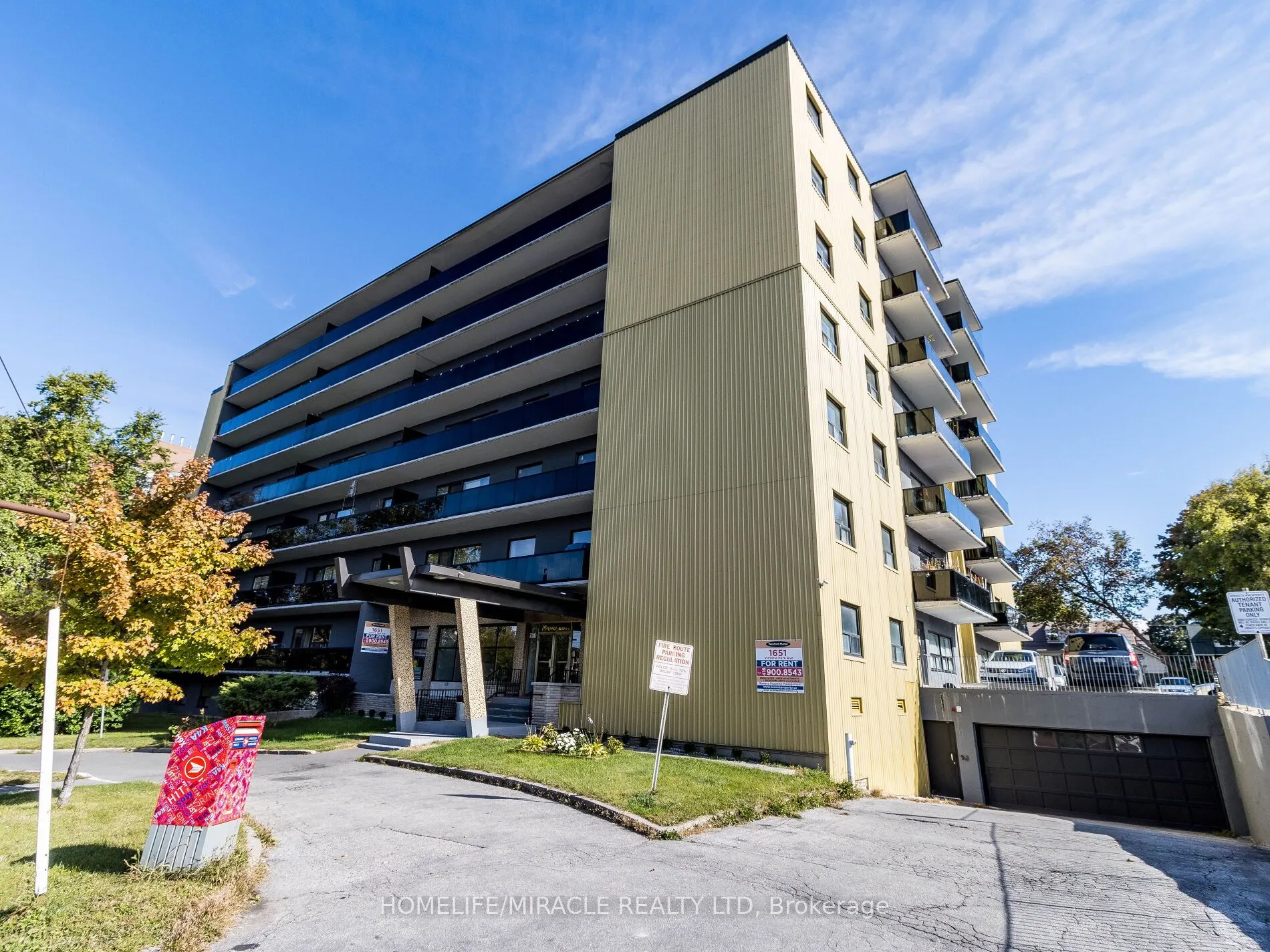1651 VICTORIA PARK Avenue, #605