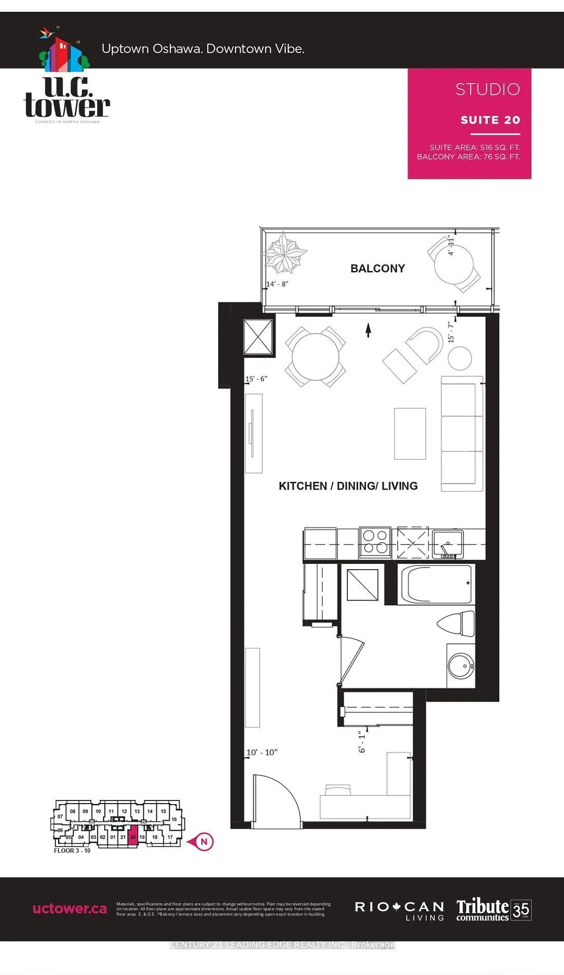 2550 Simcoe Street N, #320