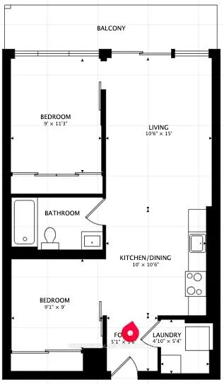 1190 Dundas Street E, #1002