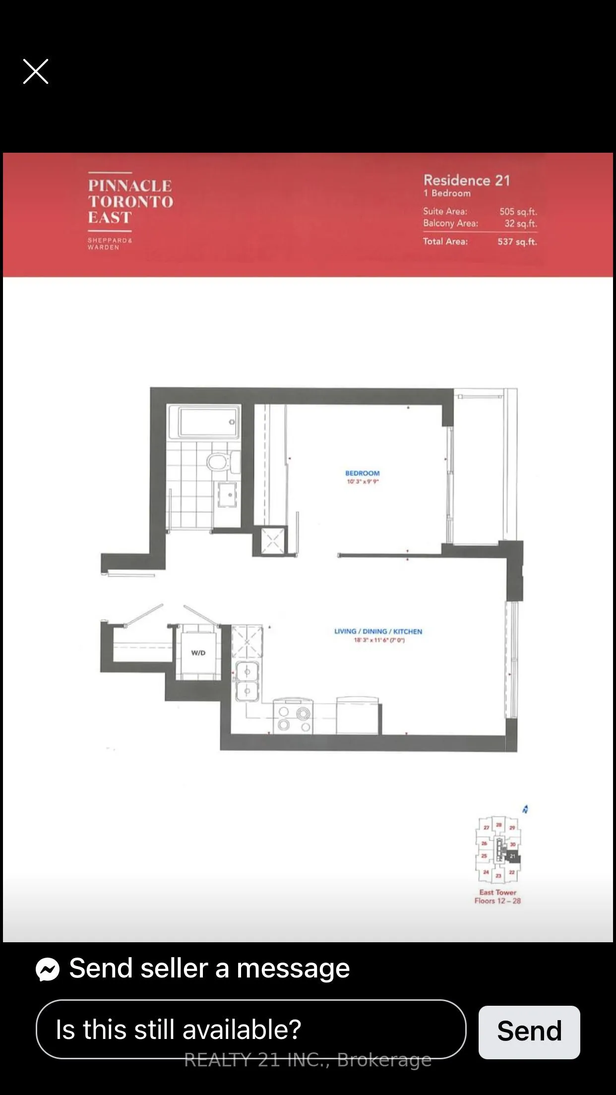 3270 Sheppard Avenue East Avenue NE, #1721