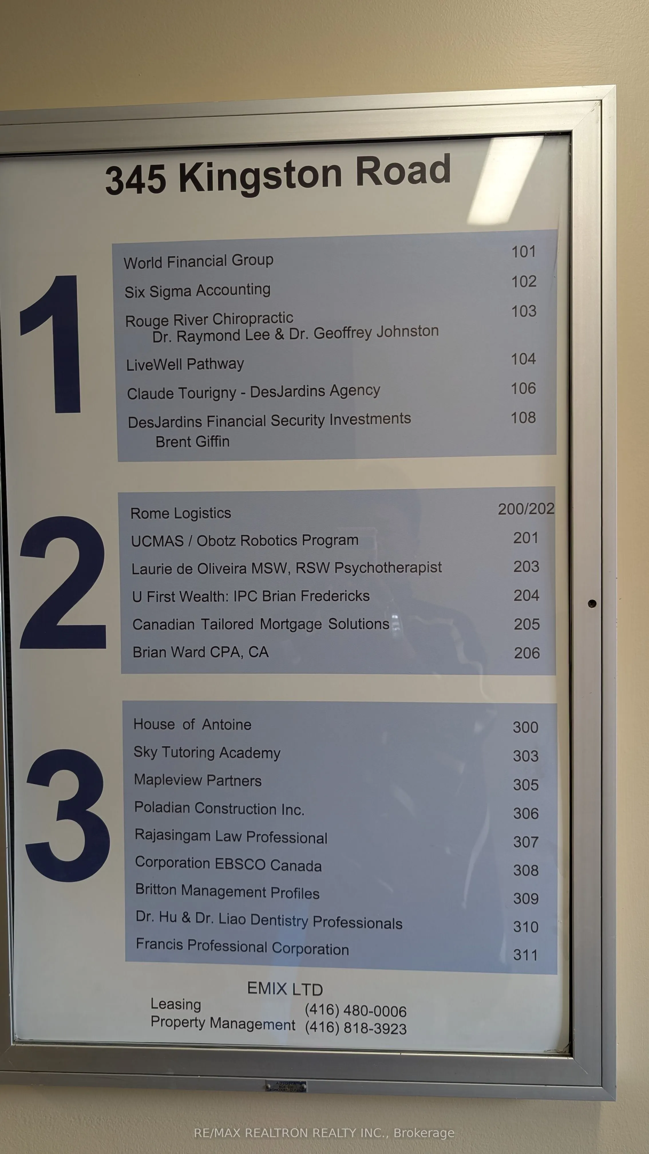 345 Kingston Road, #104