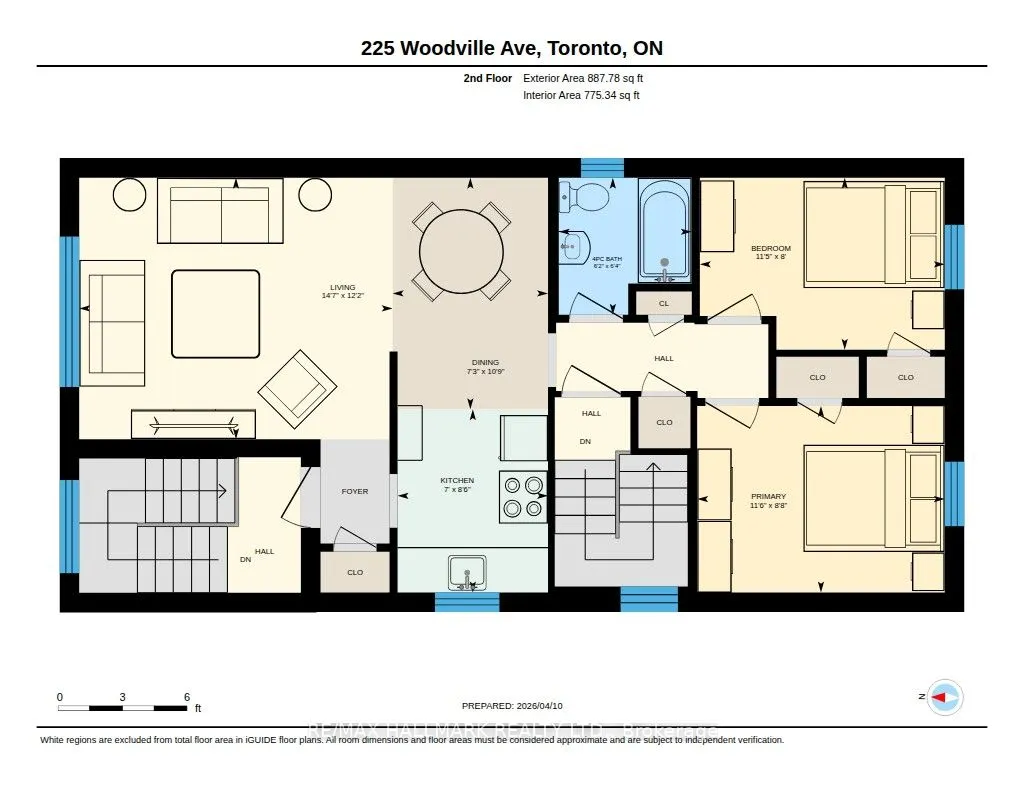225 Woodville Avenue #Upper