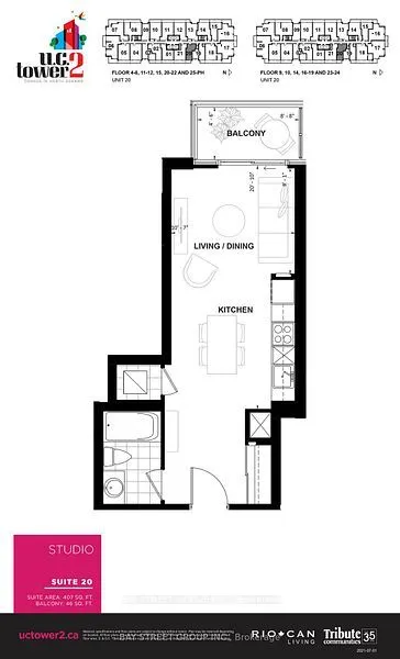 2545 Simcoe Street N #2520