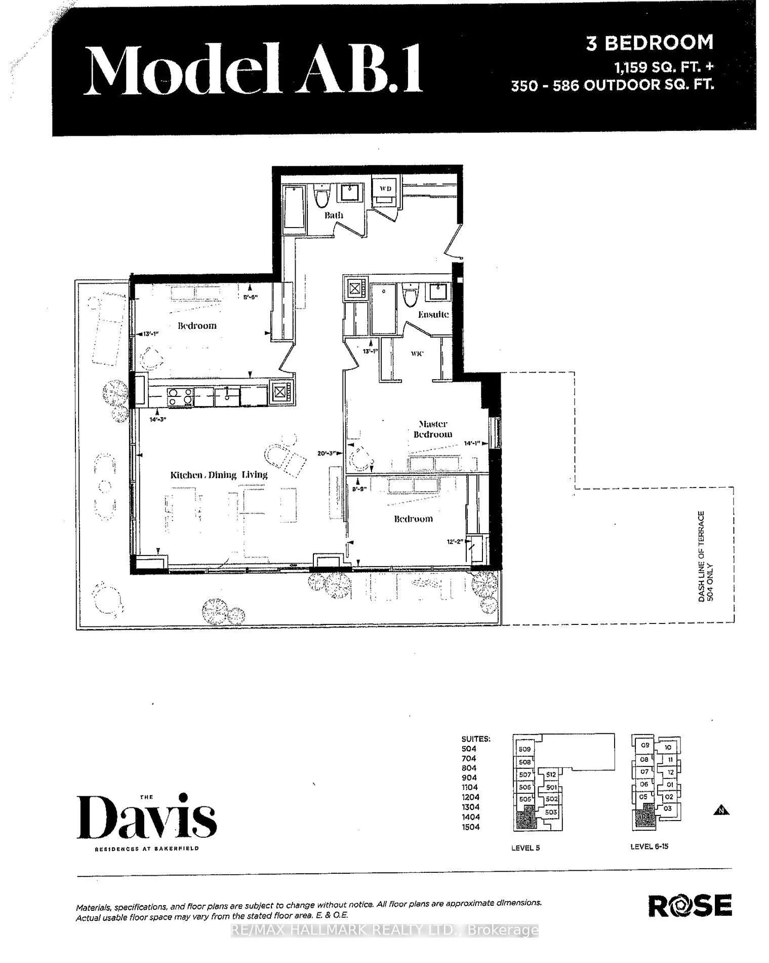 185 Deerfield Road, #1104