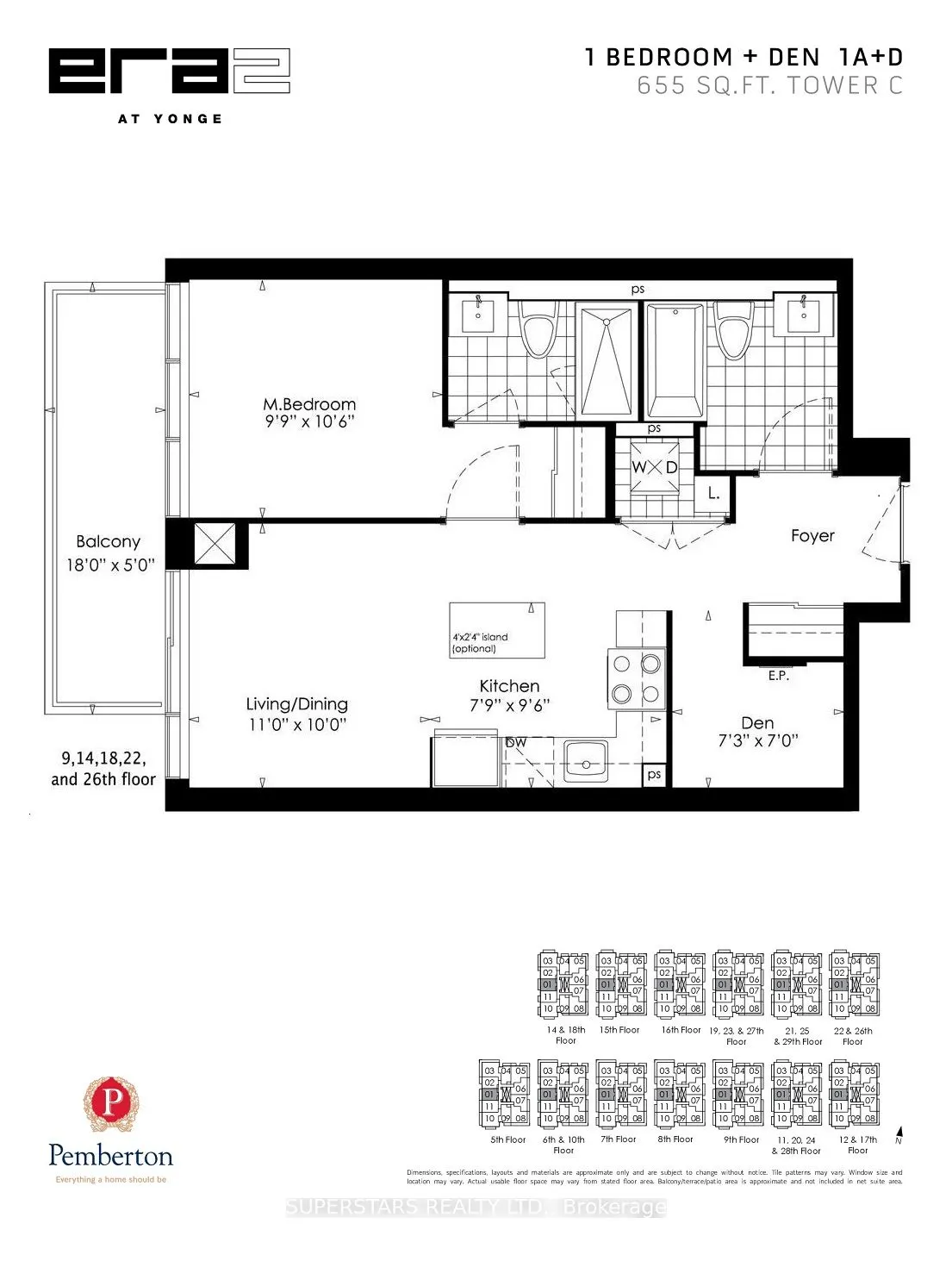 105 Oneida Crescent, #1401