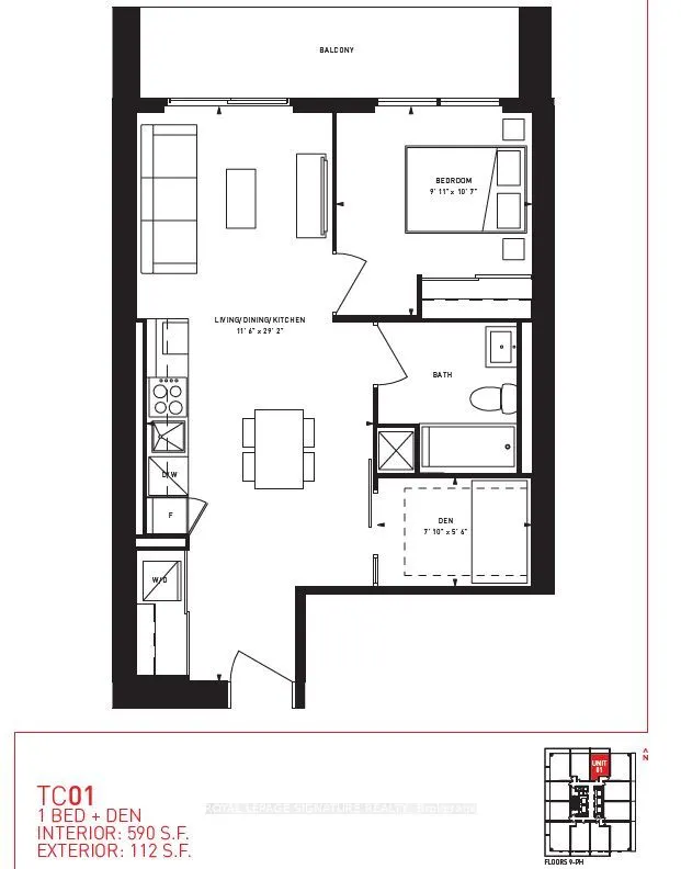 950 Portage Parkway, #601