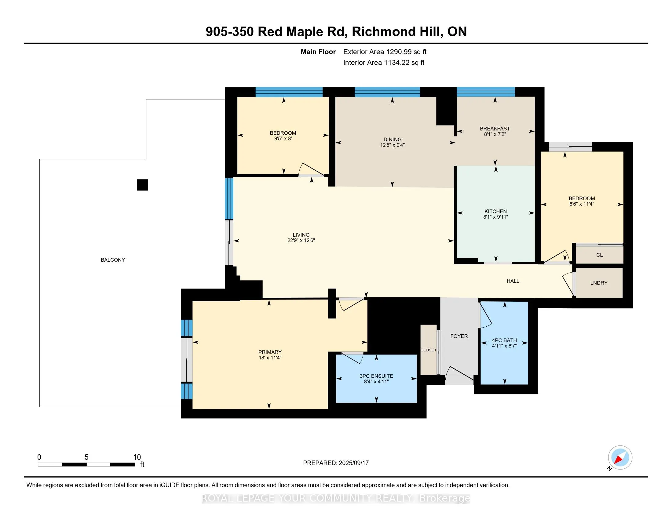 350 Red Maple Road, #905
