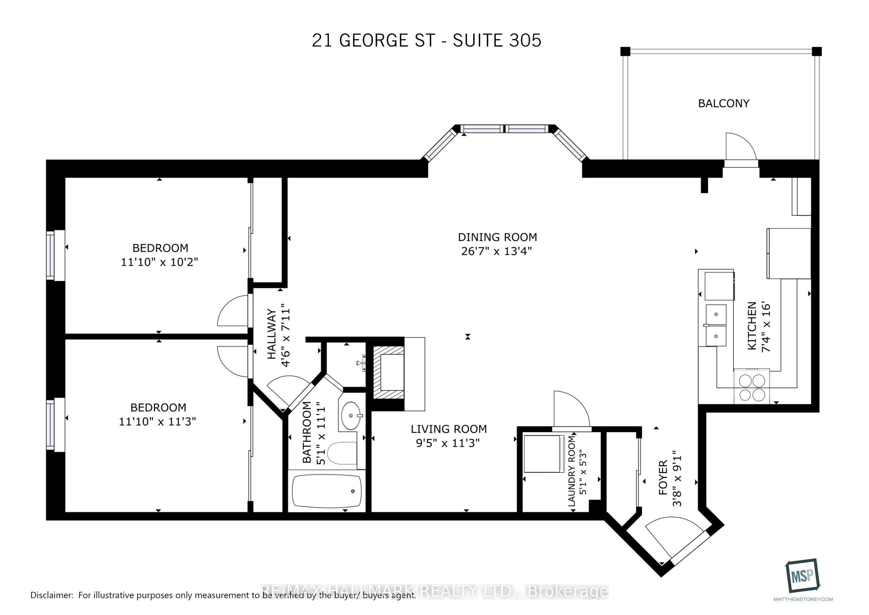 21 George Street, #305