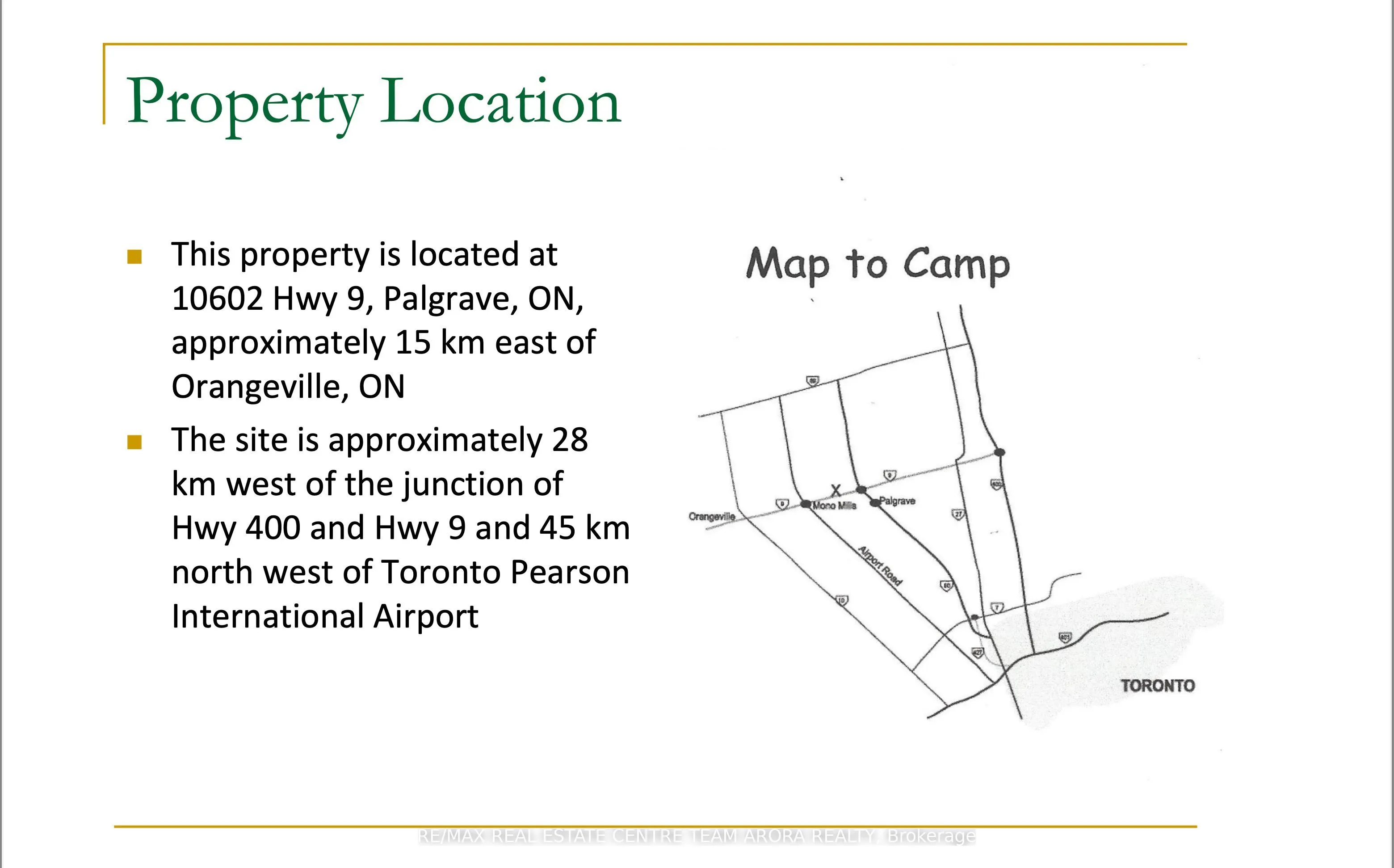 10602 9 Highway Palgrave Freeway