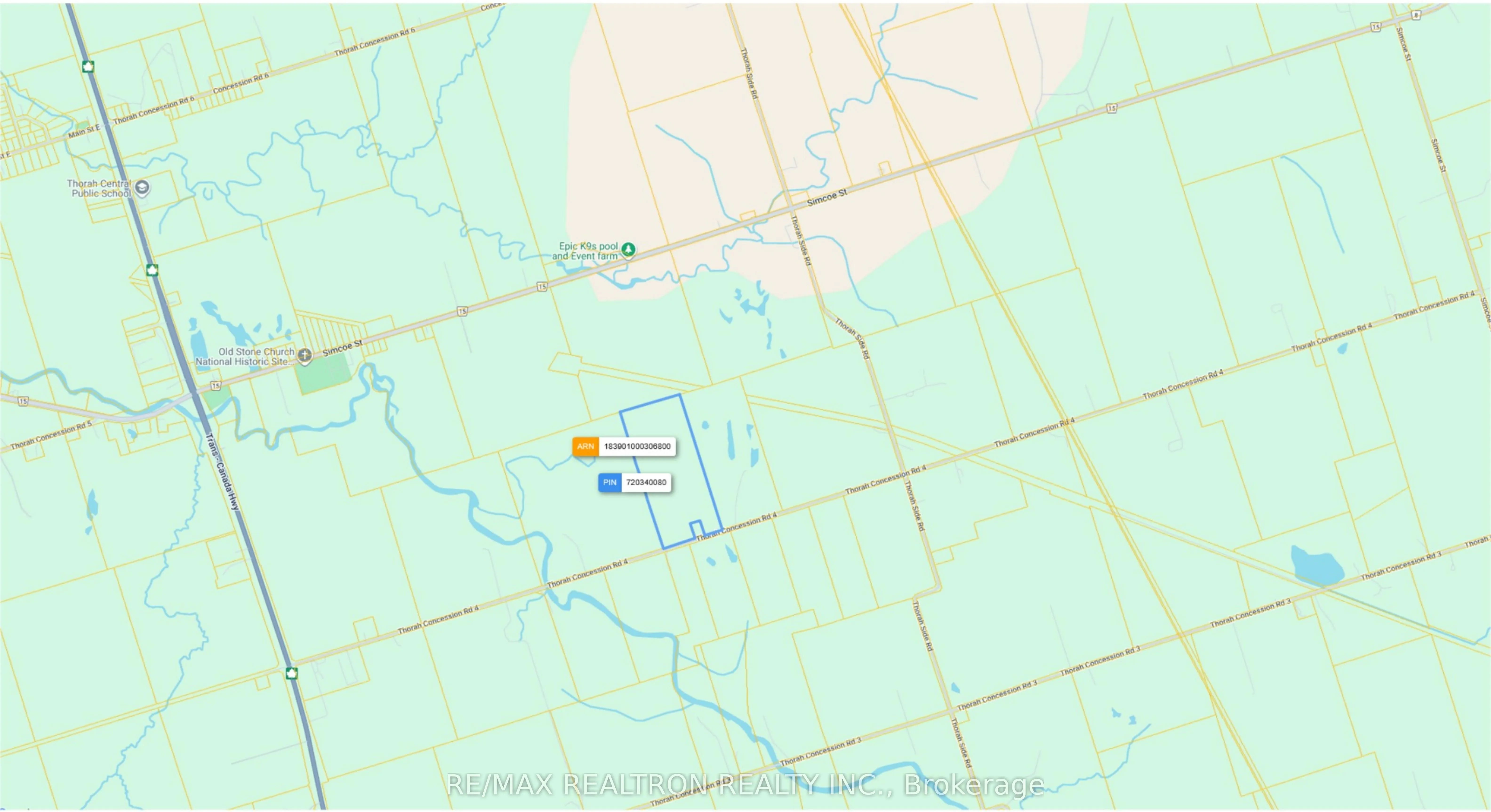 Lot 7 Thorah  Concession 4 Road
